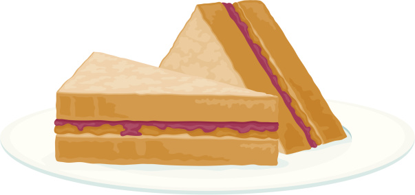 Jam Sandwich Clip Art, Vector Images & Illustrations
