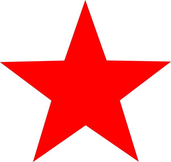 Small Red Clip Art Stars - ClipArt Best