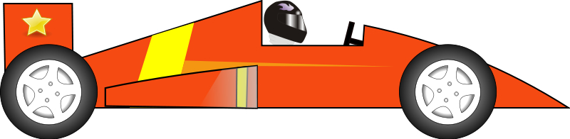 Cartoon race cars clipart - Clipartix