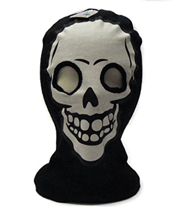 Amazon.com: White Skeleton Face Ski Mask Gothic Beanie Hat: Toys ...