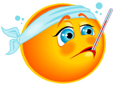 Being Sick Clipart