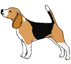 Beagle Silhouette Clipart