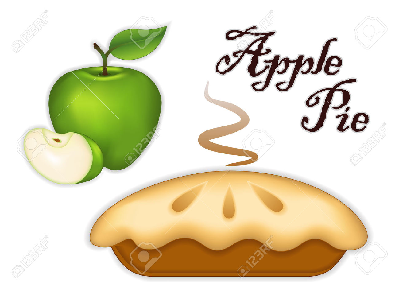 Apple Pie Slice Clip Art - ClipArt Best