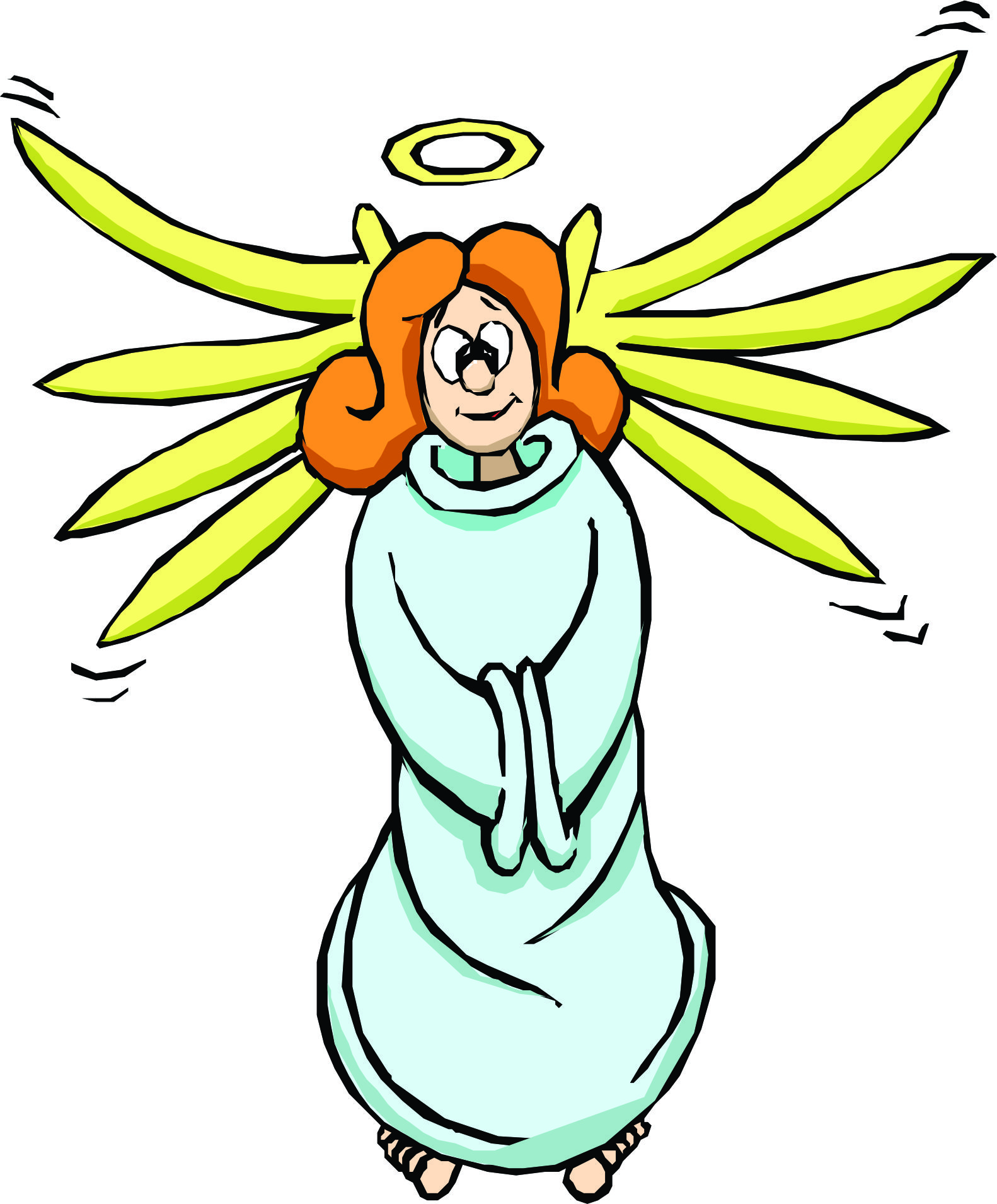 free clipart cartoon angels - photo #33