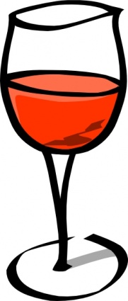 Glass Of Wine clip art vector, free vector images