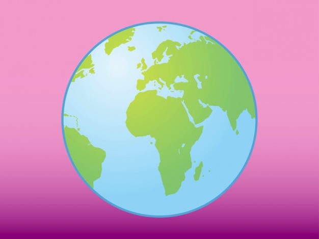 World continents outlines vector icon | Download free Vector