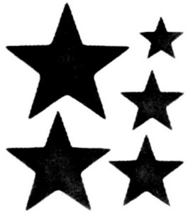 Plaid 28825 Simply Stencil, Star Template: Arts ...