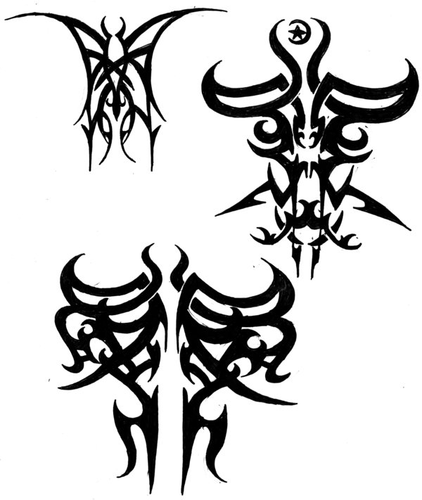 deviantART: More Like Tribal Element Symbols by