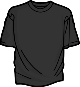 Grey T-shirt clip art - vector clip art online, royalty free ...