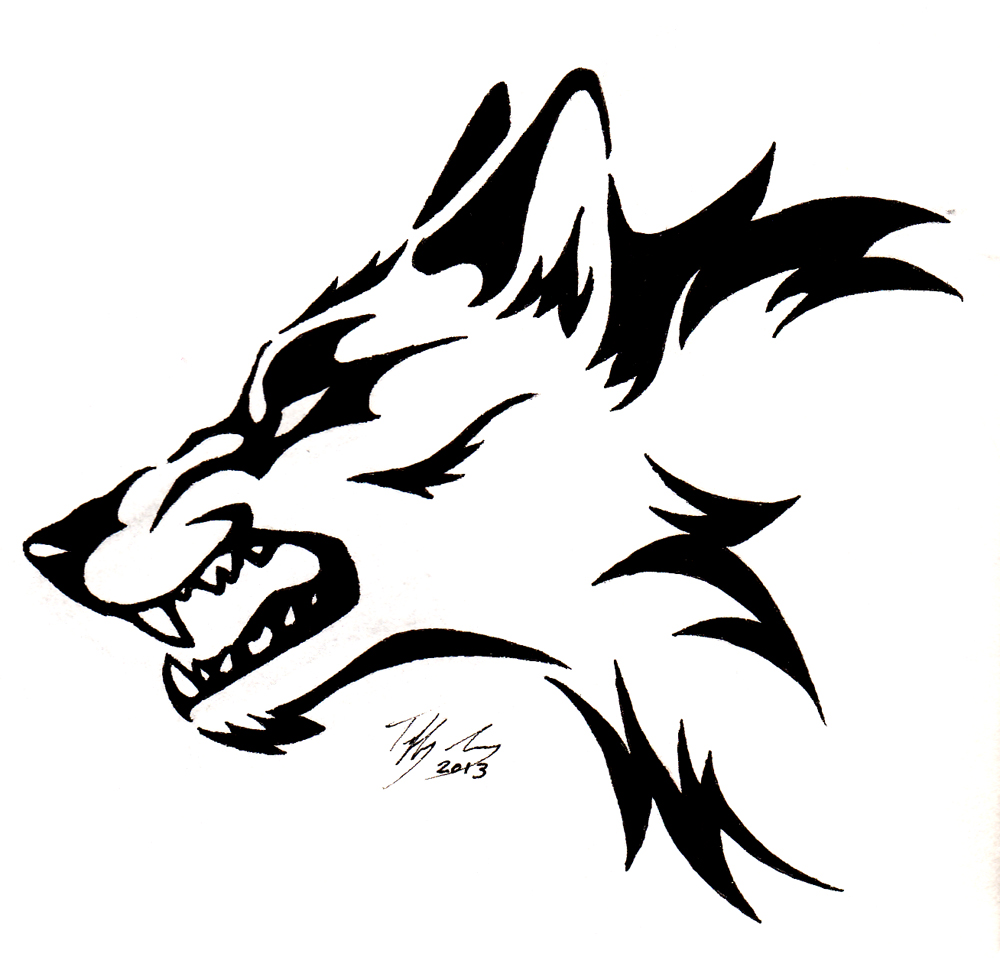 clipart of wolf - photo #27