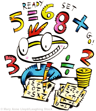Math Clipart and Cartoons