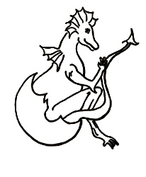 Baby Dragons, Free Online Coloring Pages