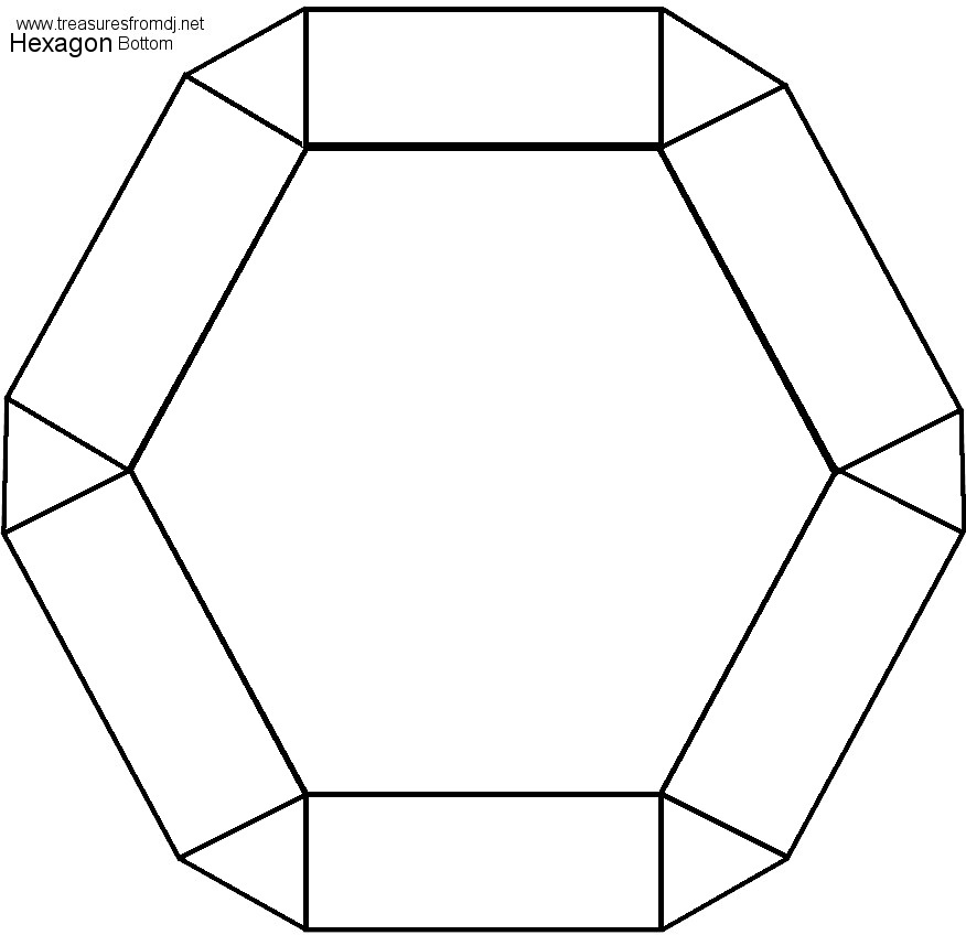 H/hexagon Templates To Print Template Printable