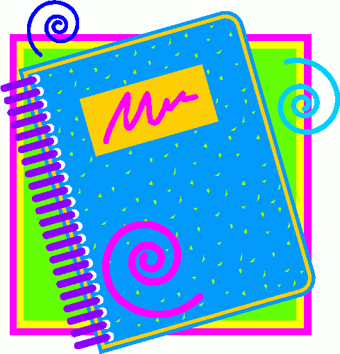clipart of a notebook - photo #35