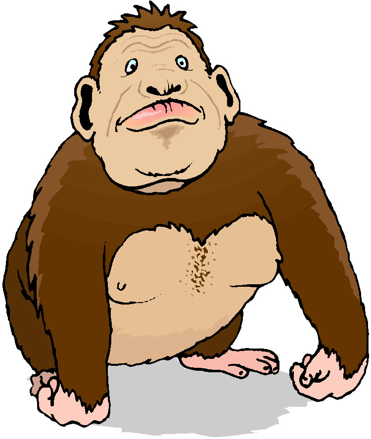 Clip Art - Clip art monkeys 113046