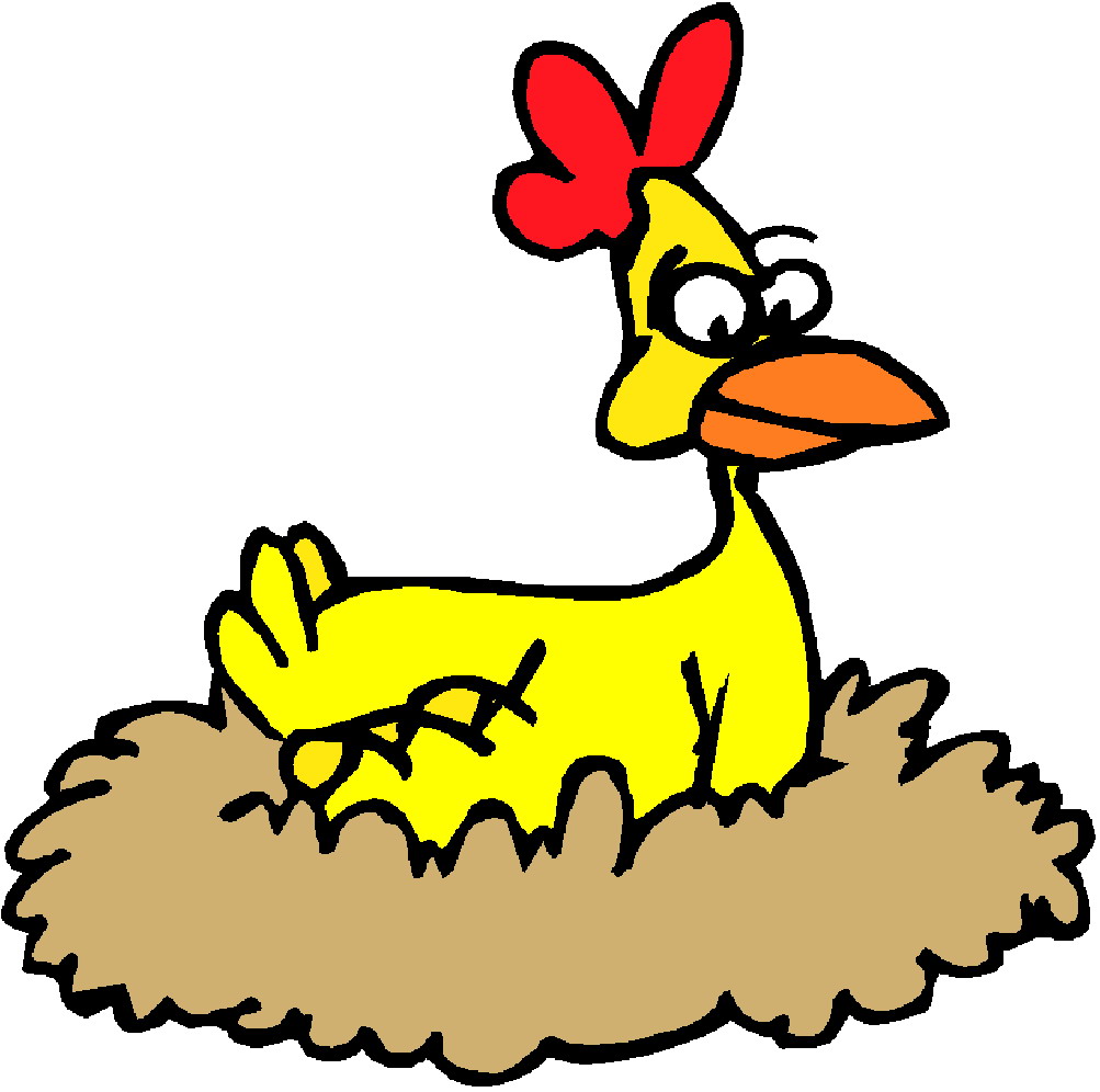animated chicken clipart - photo #29