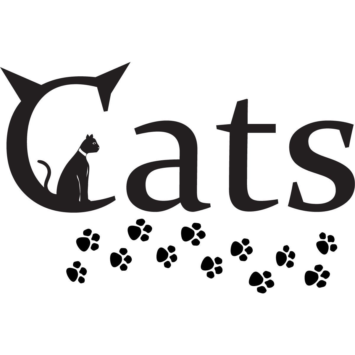 clipart- dog and cat paw prints - photo #47