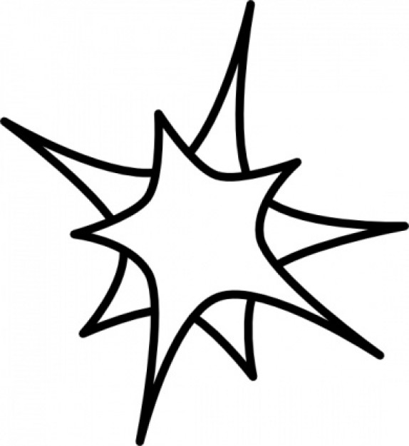 Double Star clip art | Download free Vector