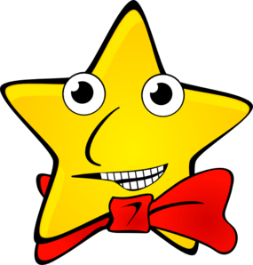 Funny Star clip art - vector clip art online, royalty free ...