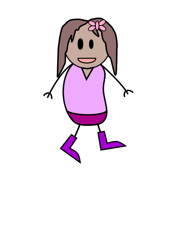 Stick Girl Person ClipArt Best