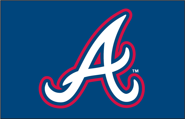 Atlanta Braves Cap Logo Iron On Sticker (Heat Transfer) - $2.00 ...