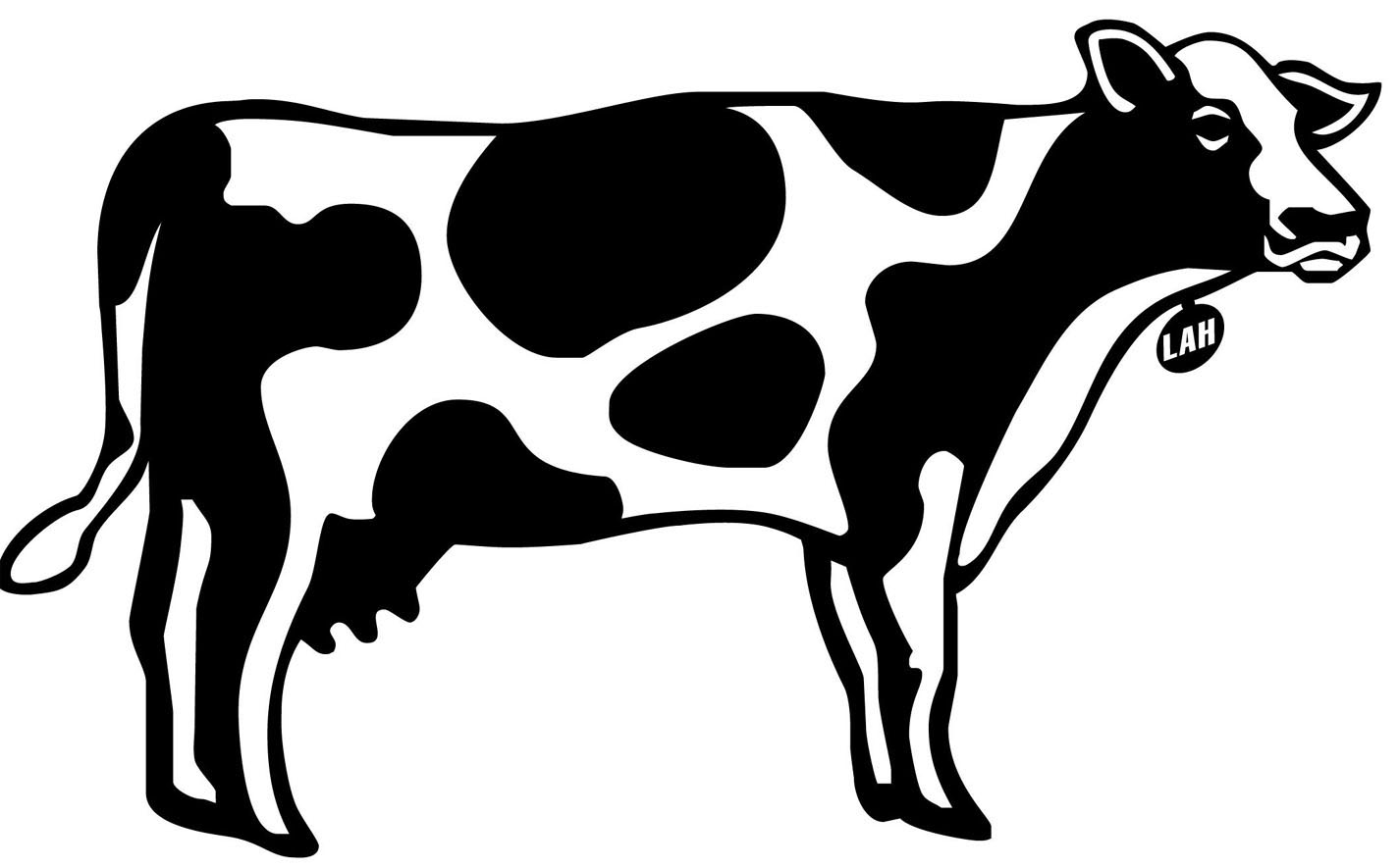 cow print clip art - photo #47