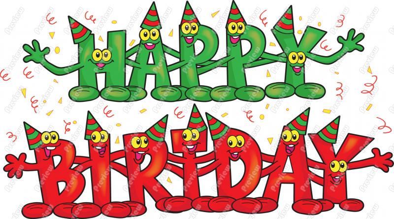 happy birthday clip art free download - photo #12