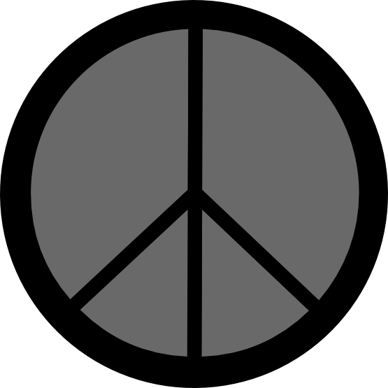 Gray 41 Peace Symbol 12 dweeb peacesymbol.org Peace Symbol Peace ...
