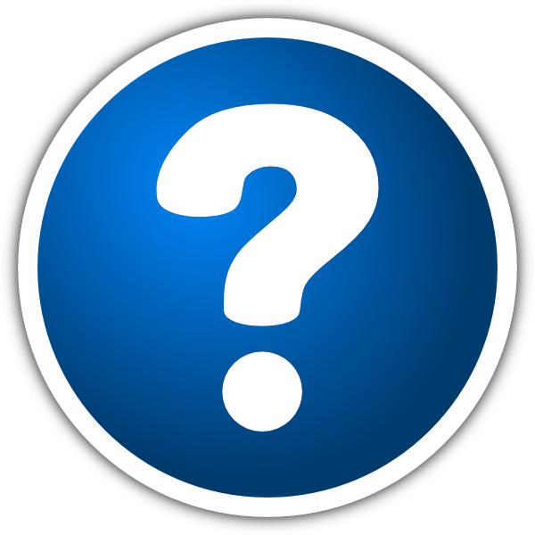 Blue Question Mark Icon - Free Clipart Images