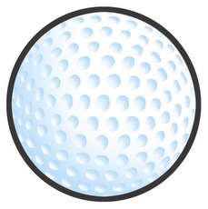 Clipart Golf Ball - Tumundografico