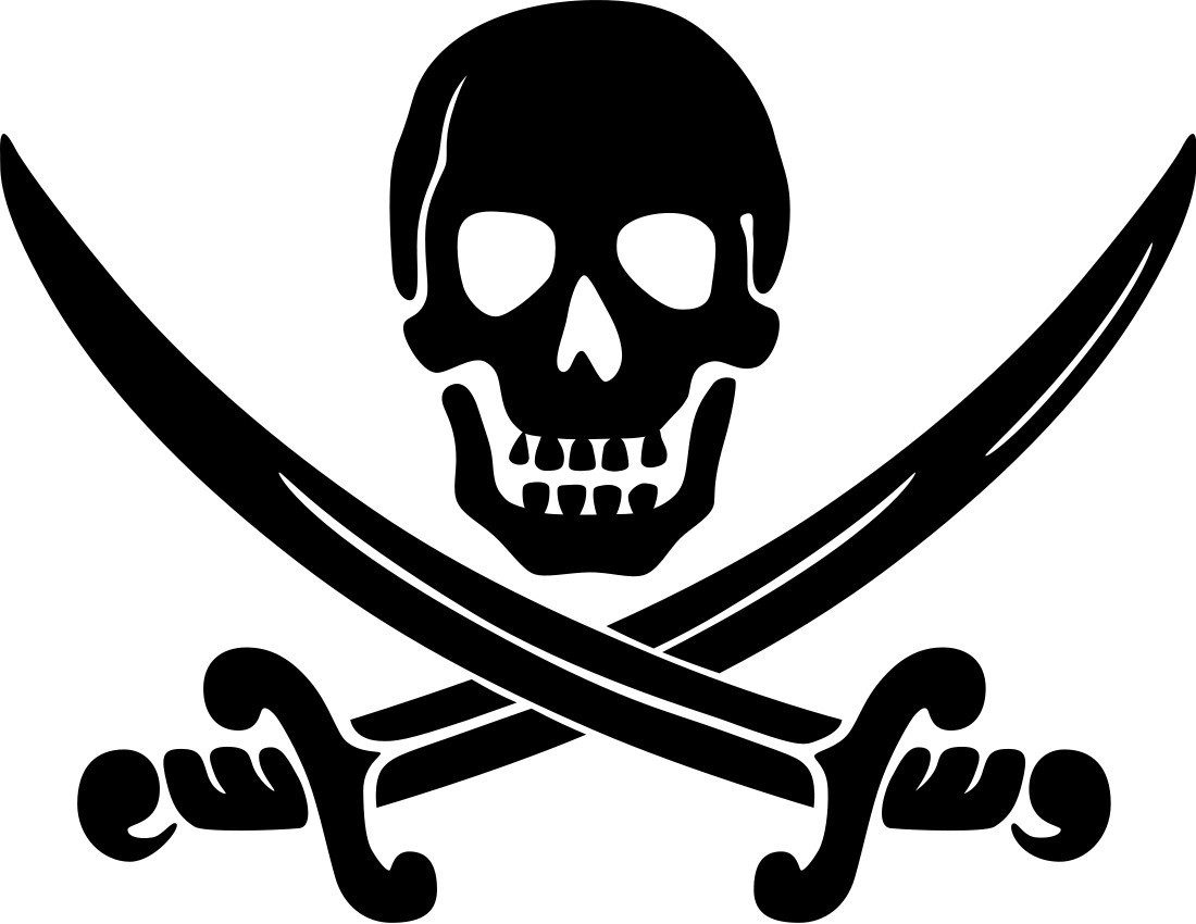 Pirate Flags Clipart