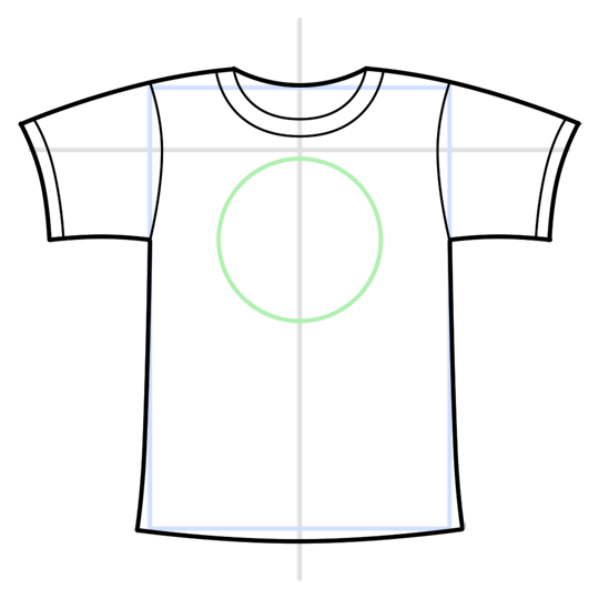 Cartoon T Shirts Step by Step Drawing Lesson