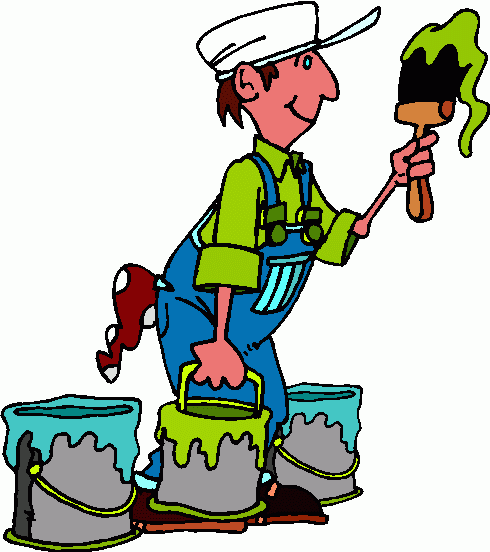 House Painter Clipart - Free Clipart Images