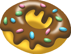 donut clip art 11 250x190 - Free Clipart Images