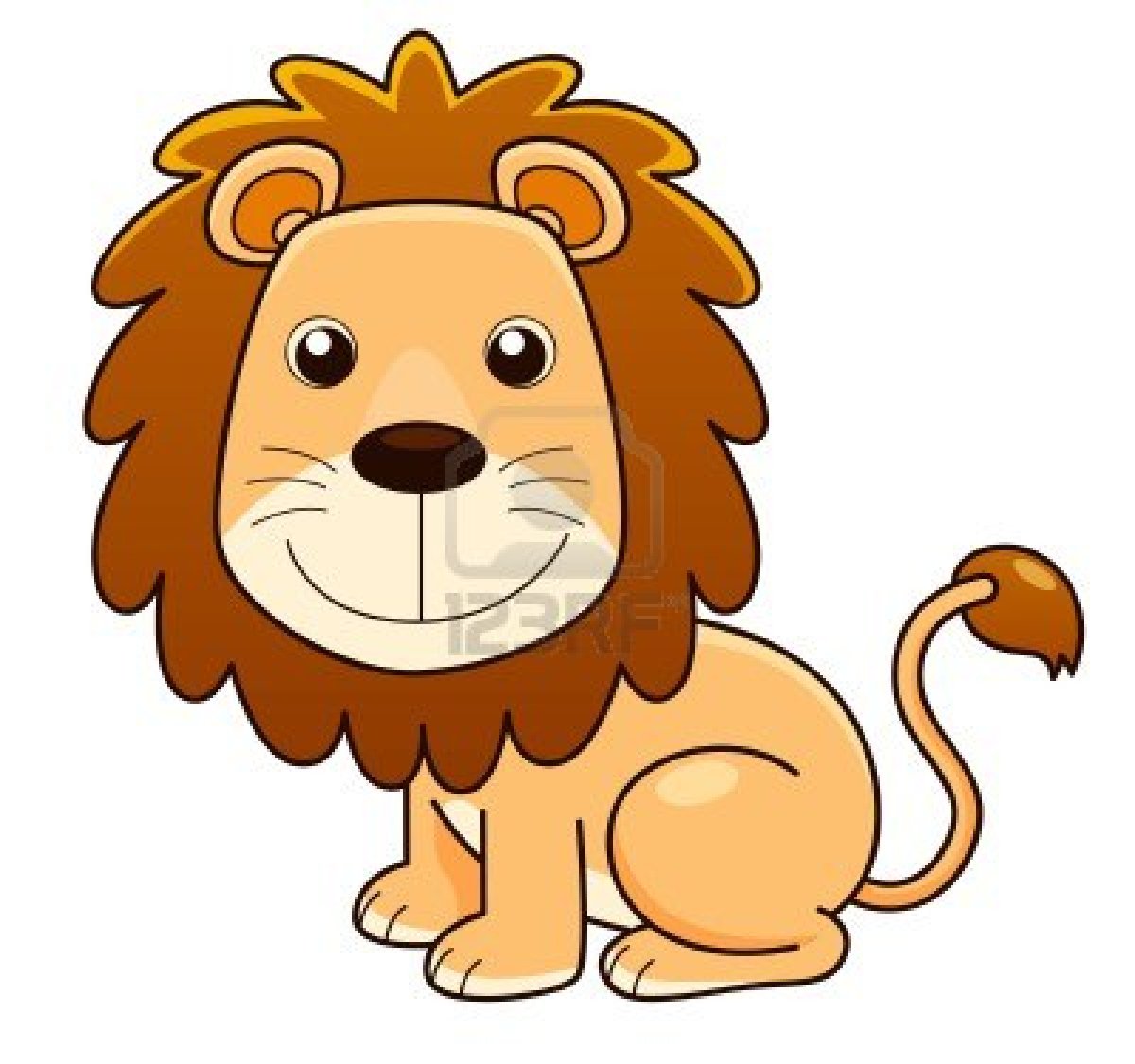 free clipart of cartoon lions - photo #45