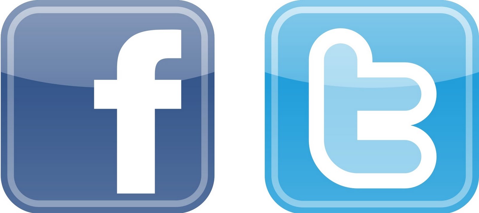 Facebook And Twitter Logo | Clipart and Vector Collection