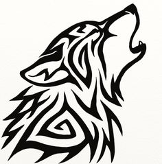Tribal Wolf | Tribal Wolf Tattoos, Wolf Tattoos and Wolf…
