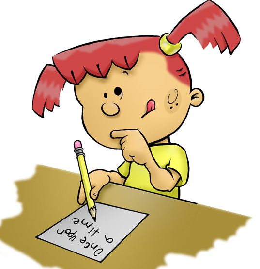 Kids Writing Clipart - Free Clipart Images