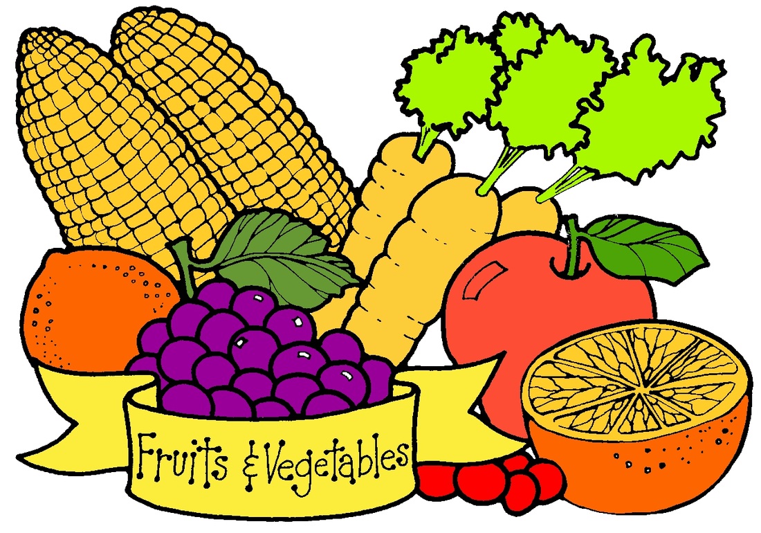 Fruits And Veggies Clipart
