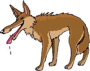 Animated Wolf Clipart