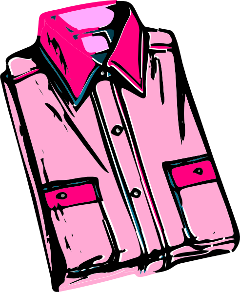 Pink Cartoon Shirt - ClipArt Best