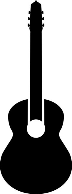Acoustic Guitar Stencil - Contemporary - Wall Stencils - by ...