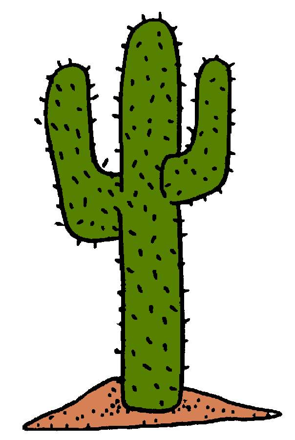 Cartoon Cactus Clipart