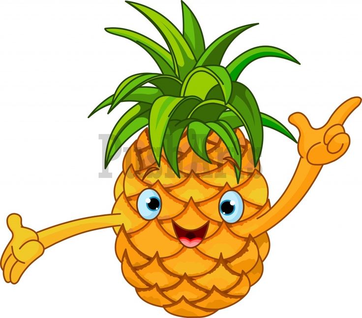 Cartoon Pineapple | Cute Cartoon ...