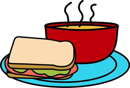 Soup and Sandwich Clip Art - Soup and Sandwich Image