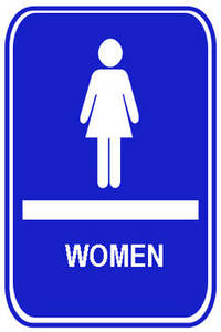 Womens restroom clipart