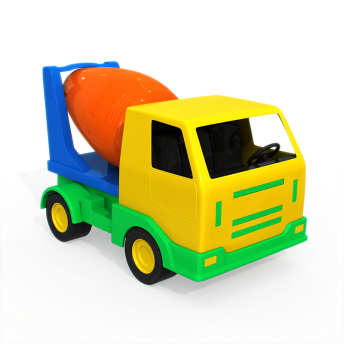 3D Model of kids truck mixer toy 01 04
