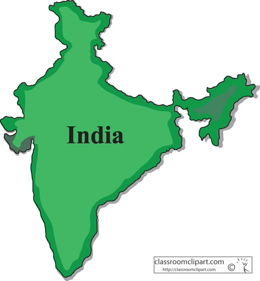 india map clipart vector - photo #34