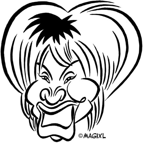 caricature clipart star music oldies 60s 70s 80s