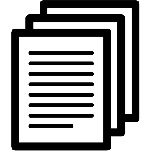 Document, note, paper, text icon #36547 - Free Icons and PNG ...